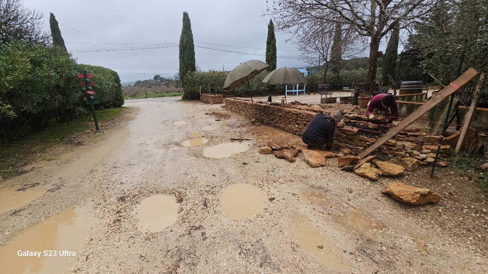 création d une jardinière en pierres sèches 