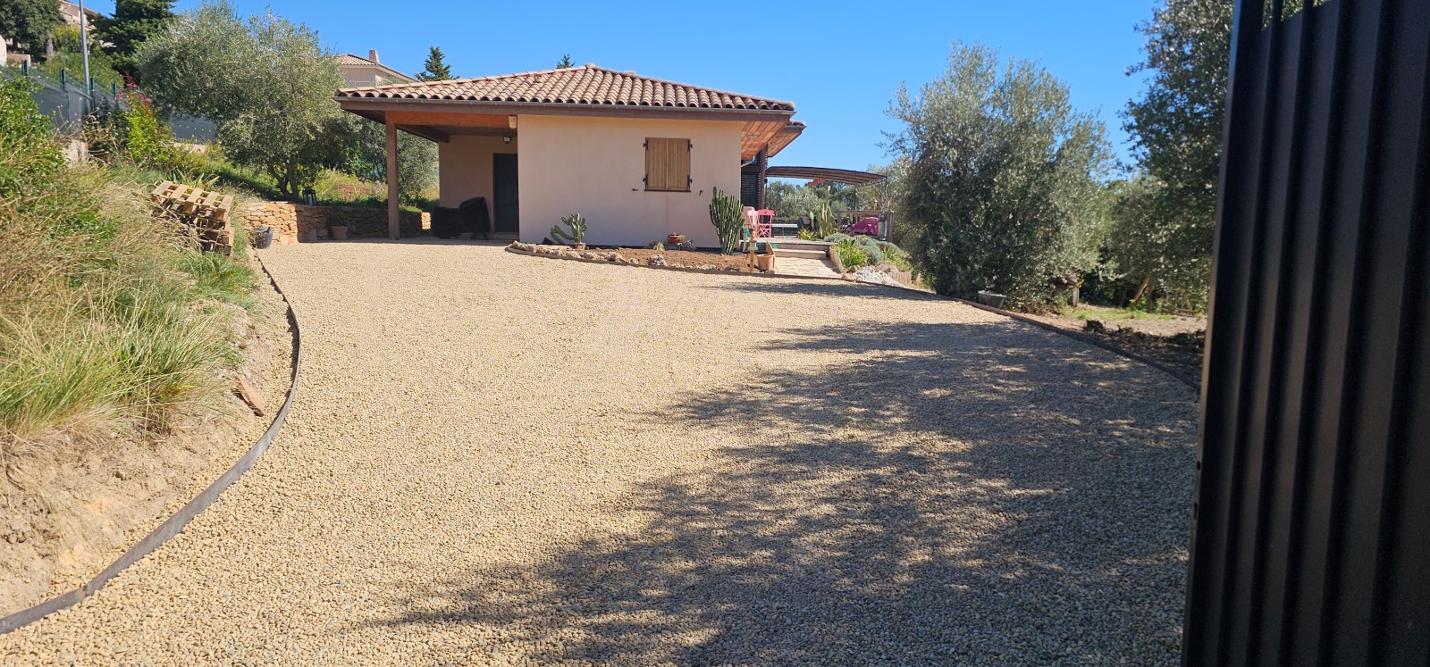 Créations d'un parking drainant sur la commune d Ollioules
