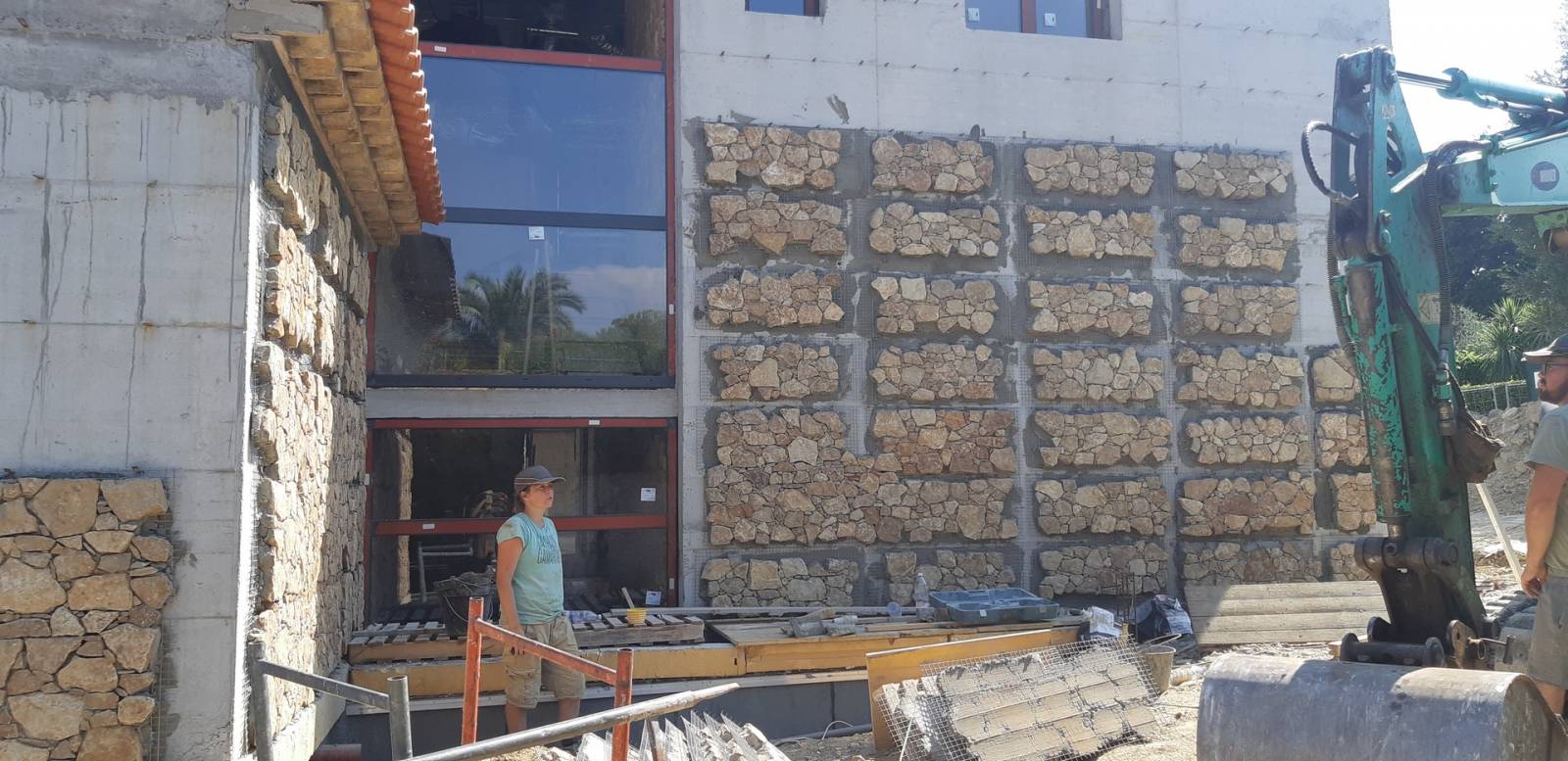 Plaques de pierres de parement