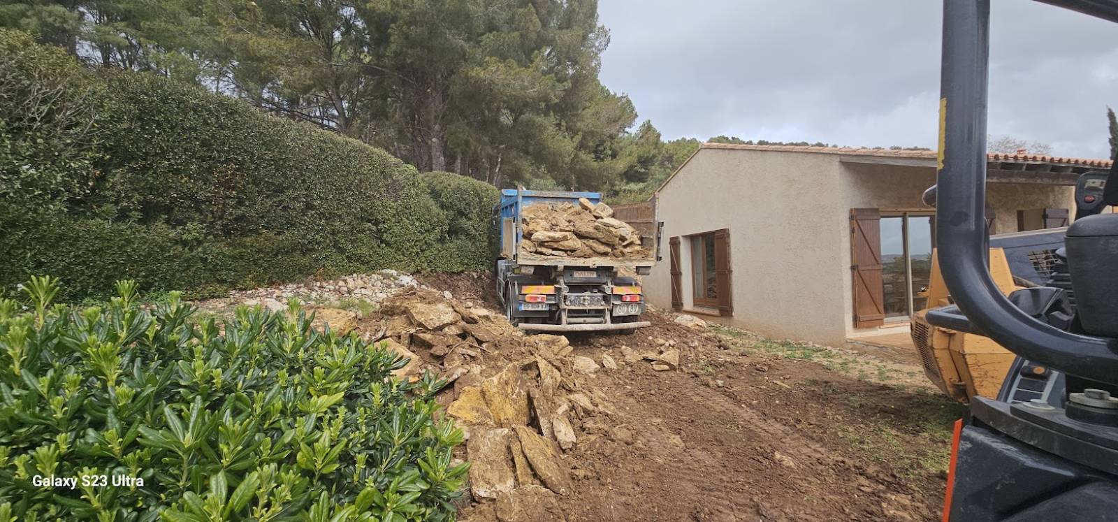 création murets en pierres sèches sur Ollioules