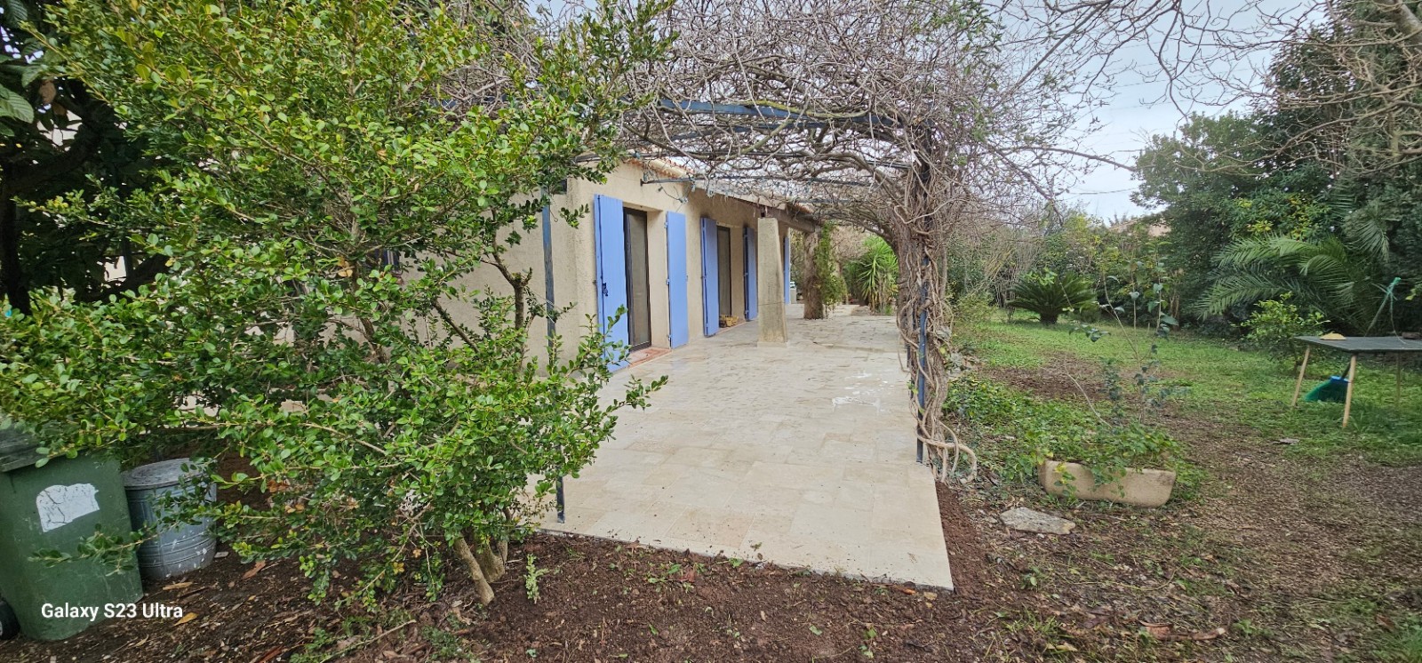 terrasse paysager sur Ollioules prés de Toulon