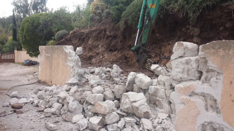 bris roche hydraulique