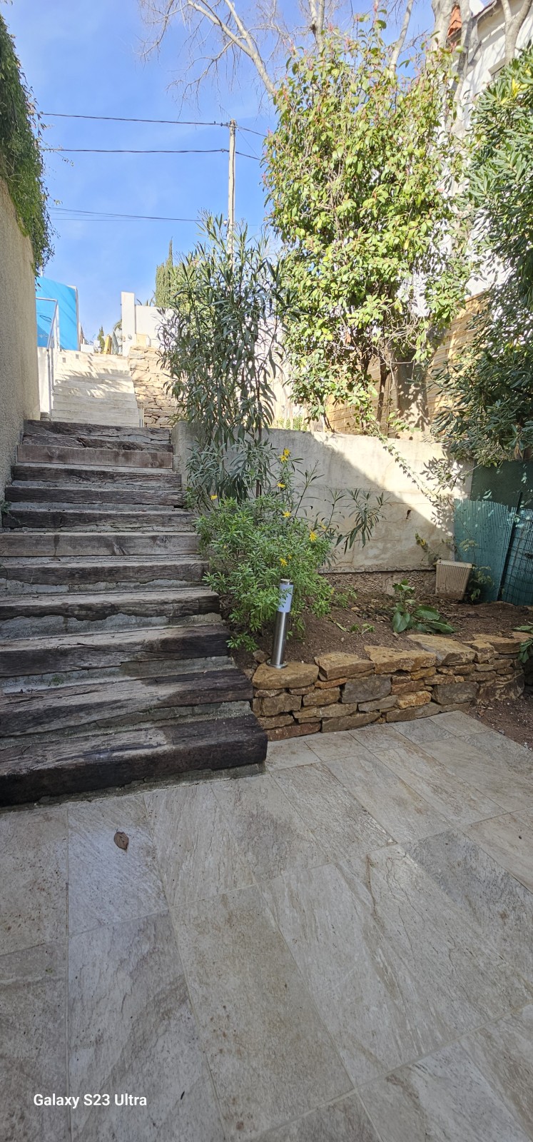 aménager des restanques avec la pierres de la cadiere