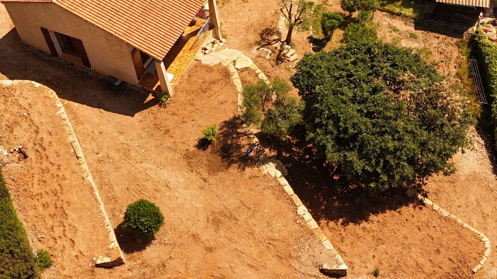 création murets en pierres sèches sur Ollioules