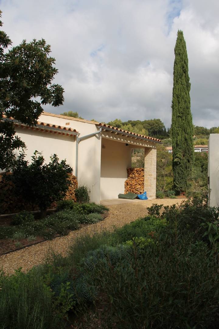 jardin paysager sur la Ciotat prés de Marseille