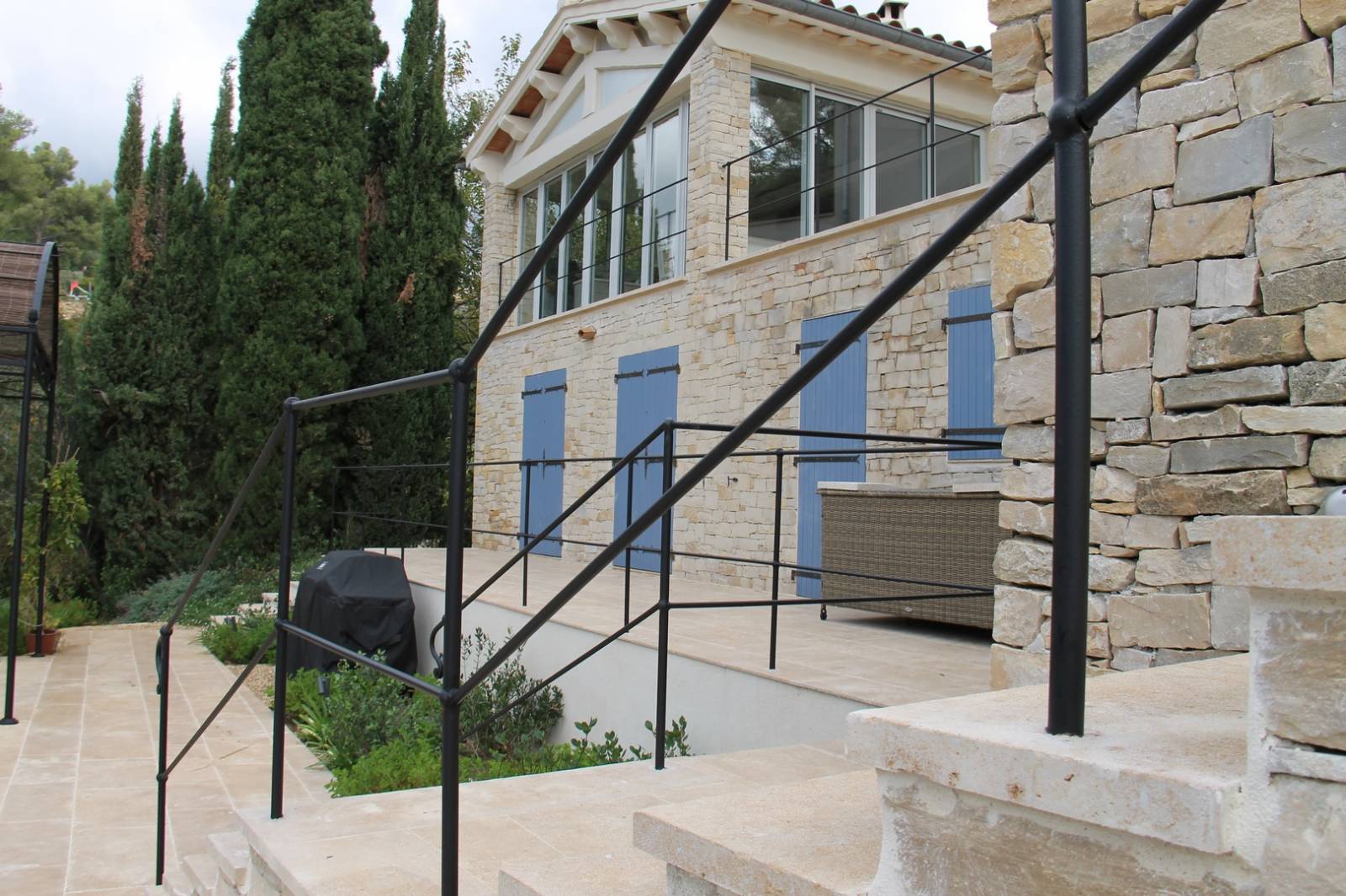 Gardes corp en fer forgé