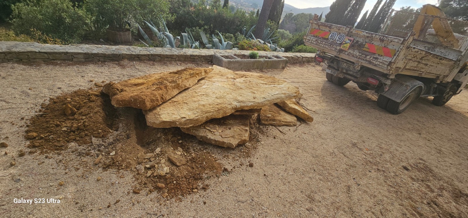 pierres pour dallage 