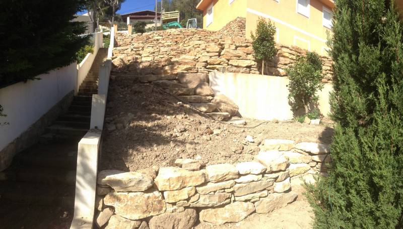 Que faire avec des pierres dans le jardin