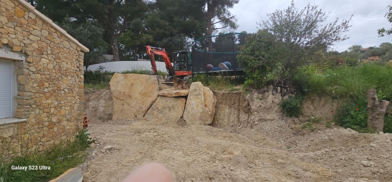 vente de grandes pierres plates pour cascades