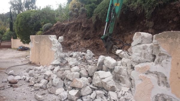 bris roche hydraulique