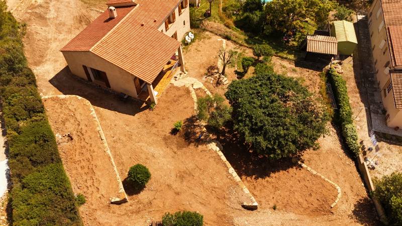 création murets en pierres sèches sur Ollioules
