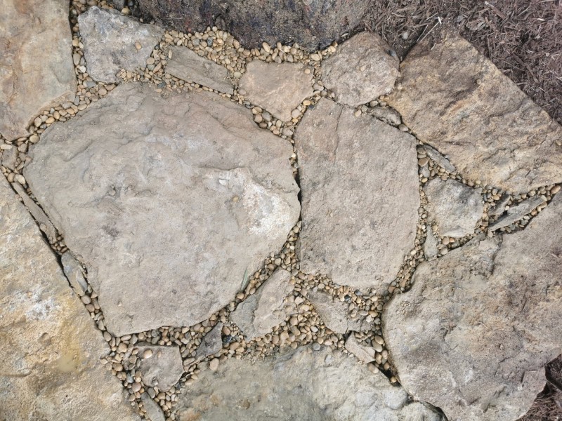 création dallage sur la Cadière 