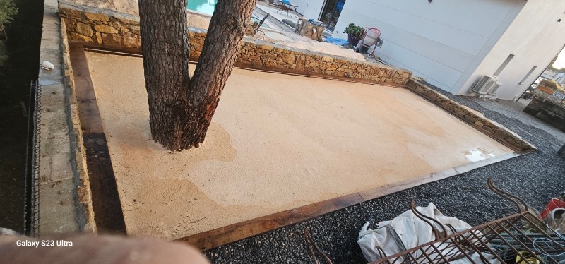 création d un terrain de boules dans le var