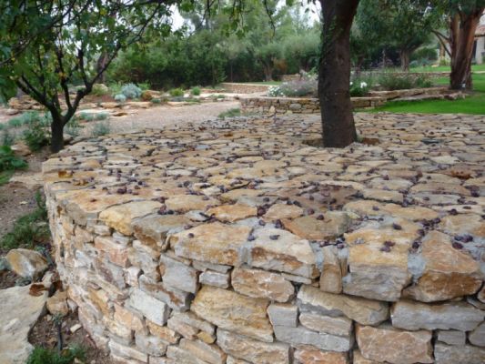 Callade en pierre de provence à la Cadière d'azur